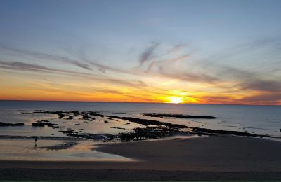 Atardecer en la playa